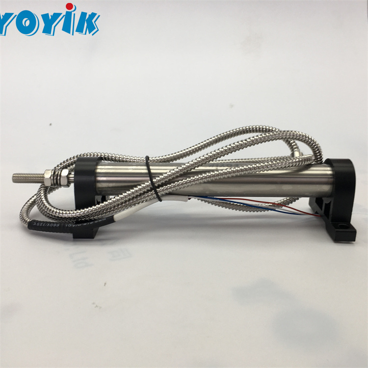 The six-wire linear LVDT Position Sensor HTD-350-6 can measure the stroke of the piston and convert it into an electrical signal output to monitor the piston position.